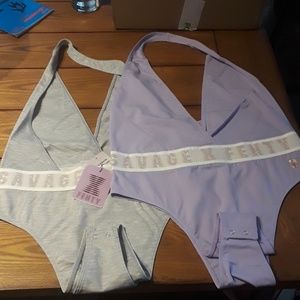 Fenty by Rihanna Savage X purple or gray bodysuit